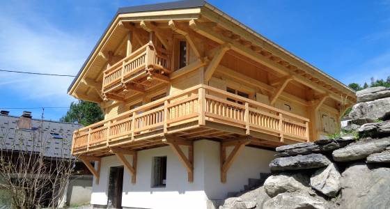 Un Chalet au pied du Mont Blanc !